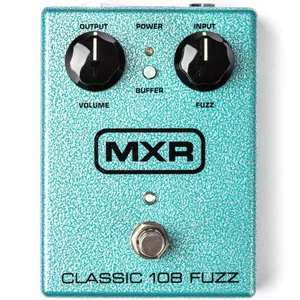 Dunlop-MXR - Classic 108 Fuzz distortion effektpedál Dunlop-MXR - Classic 108 Fuzz distortion effektpedál