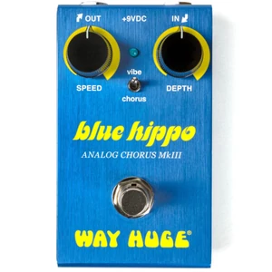 Dunlop - Way Huge Smalls Blue Hippo analóg Chorus/Vibrato effektpedál Dunlop - Way Huge Smalls Blue Hippo analóg Chorus/Vibrato effektpedál
