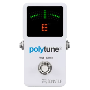 TC Electronic - PolyTune 3 polifónikus hangoló pedál, szemből