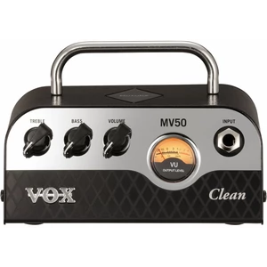 Vox - MV50 Clean gitárerősítő fej 50 Watt, szemből Vox - MV50 Clean gitárerősítő fej 50 Watt, szemből