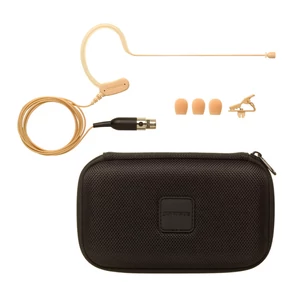 Shure - MX153T/O-TQG fülpántos kondenzátor fejmikrofon sárgásbarna