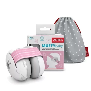 Alpine - Muffy Baby Classic Hallásvédelem csecsemőknek Rózsaszín