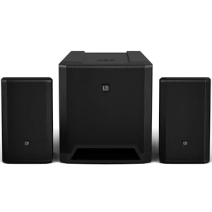 LD Systems - DAVE 12 G4X kompakt 12"-os aktív 2.1-es PA rendszer