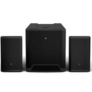 LD Systems - DAVE 15 G4X kompakt 15"-os aktív 2.1-es PA rendszer