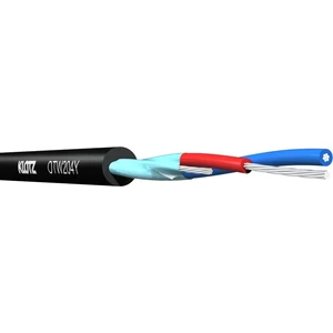 Klotz - OTW204Y.100 OmniTRANS AES/EBU (DMX) 2x0,22 mm installációs kábel, PVC, fekete, 100 m