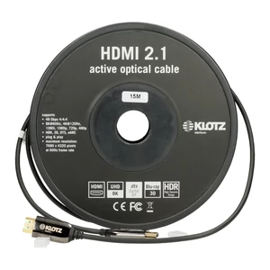 Klotz - FOAUH015 optikai kábel, 15m