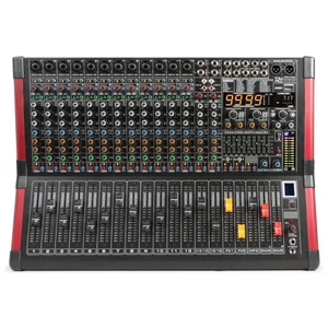 Power Dynamics - PDM-S1604A(2x700W) 16 csatornás zenekari keverőerősítő, Bluetooth + Effekt + REC