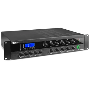 Power Dynamics - PDW360MP3 PA Keverő – erősítő , 360W/100V, 6 zóna, Bluetooth, USB, SD, FM Power Dynamics - PDW360MP3 PA Keverő – erősítő , 360W/100V, 6 zóna, Bluetooth, USB, SD, FM