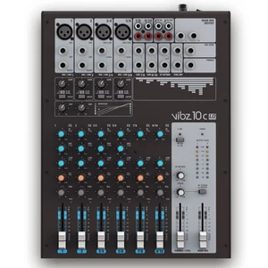 LD Systems VIBZ 10 C keverőpult kompresszorral