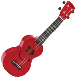 Mahalo - U-SMILE Szoprán ukulele red Mahalo - U-SMILE Szoprán ukulele red