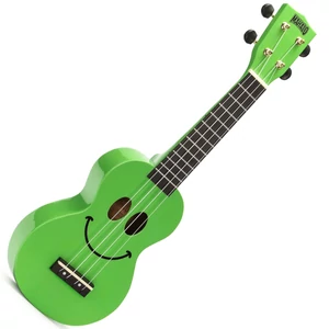 Mahalo - U-SMILE Szoprán ukulele zöld Mahalo - U-SMILE Szoprán ukulele zöld