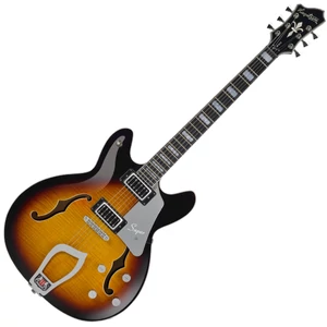 Hagstrom - Super Viking Tobacco Sunburst Elektromos jazz gitár Hagstrom - Super Viking Tobacco Sunburst Elektromos jazz gitár
