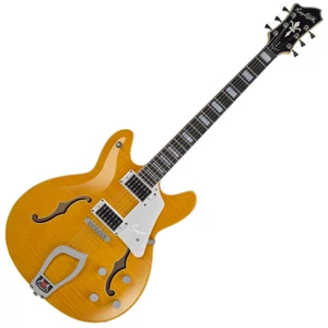 Hagstrom - Super Viking Dandy Dandelion Flame Elektromos jazz gitár Hagstrom - Super Viking Dandy Dandelion Flame Elektromos jazz gitár