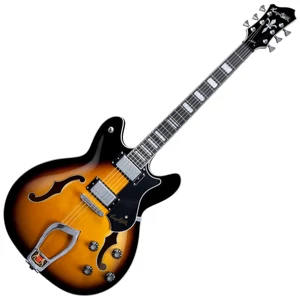 Hagstrom - Viking Tobacco Burst Elektromos jazz gitár Hagstrom - Viking Tobacco Burst Elektromos jazz gitár