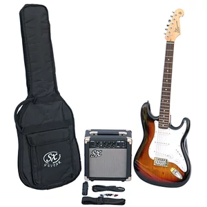 SX - SE1 Electric Guitar Kit 3-Tone Sunburst