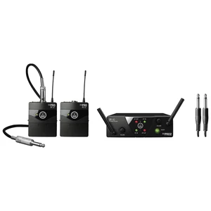 AKG - WMS40 Mini2 Instrumental US25A és C Dual vezeték nélküli hangszeres szett AKG - WMS40 Mini2 Instrumental US25A és C Dual vezeték nélküli hangszeres szett