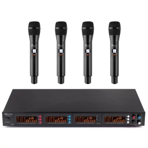 Power Dynamics - PD504H UHF Vezeték nélküli 4db kéziadós mikrofon szett