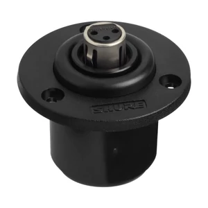 Shure - A400SMXLR Rezgéscsillapító tartó MX412 és MX418 mikrofonhoz (beépíthető tartó és XLR-betét)
