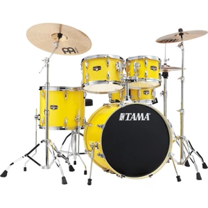Tama - Imperialstar dobfelszerelés (20-10-12-14-14S") állványzattal, cintányérral és székkel, Electric Yellow