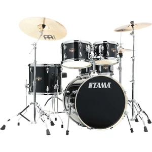 Tama - Imperialstar dobfelszerelés (20-10-12-14-14S") állványzattal, cintányérral és székkel, Hairline Black