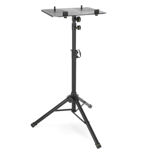 Gravity - LTS T 01 laptop és kontroller állvány, állítható rögzítőcsapokkal, fekete