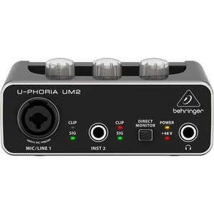 Behringer - UM2 U-Phoria 2x2 külső USB hangkártya