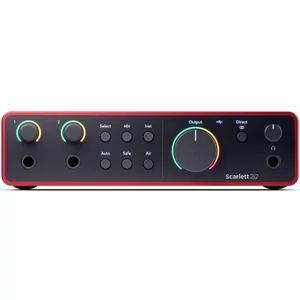 Focusrite - Scarlett 2i2 4th Gen audio interfész