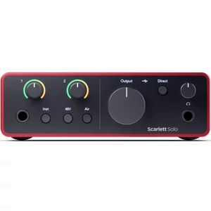 Focusrite - Scarlett Solo 4th Gen audio interfész