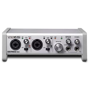 Tascam - Series 102i USB-interfész, szemből Tascam - Series 102i USB-interfész, szemből
