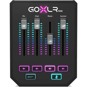 TC Helicon - Go XLR Mini broadcast keverő TC Helicon - Go XLR Mini broadcast keverő