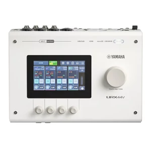 Yamaha - URX44V audio interfész, HDMI audio/video-val, fehér