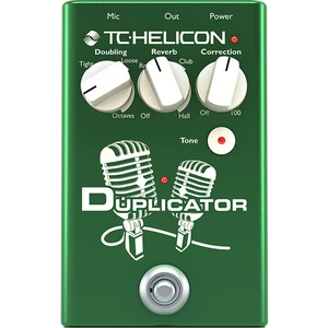 TC Helicon - Duplicator ének effekt pedál, szemből