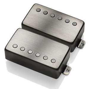 EMG - 57-66 Set BrBChrome Humbucking gitár pickup szett, szálhúzott fekete króm