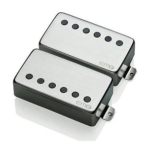 EMG - 57-66-LS Set BrChrome Humbucking gitár pickup szett, szálhúzott króm, long shaft
