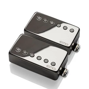 EMG - 57-66-LS Set BlackChrome Humbucking gitár pickup szett, fekete króm, long shaft