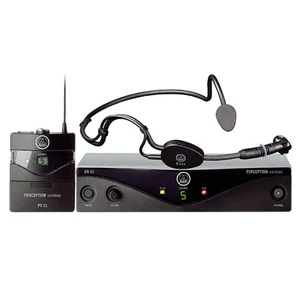 AKG - WMS45 Sport Set fejmikrofonnal U2: 614.1 - 629.3 MHz