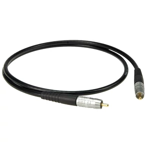 Klotz - S/PDIF kábel  1 m Klotz aranyozott  crimp RCA - RCA