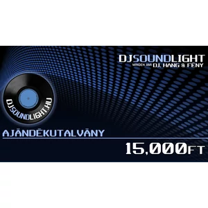 15000 Ft ÉRTÉKŰ AJÁNDÉKUTALVÁNY