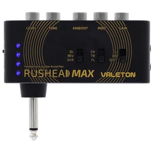 Valeton - VT-RH-100 Rushead Max, mini fejhallgató erősítő gitárhoz Valeton - VT-RH-100 Rushead Max, mini fejhallgató erősítő gitárhoz