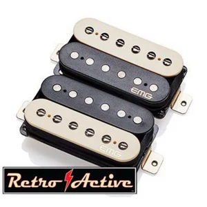 EMG - EMG-Fat 55 Set -5969- Gitár pickup szett, zebra, Retro Active EMG - EMG-Fat 55 Set -5969- Gitár pickup szett, zebra, Retro Active