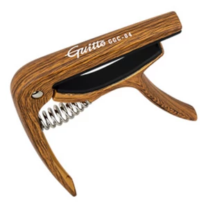 Guitto - GGC-04 Wood klasszikus gitár capo, famintás