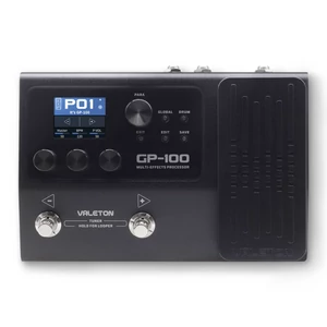 Valeton - VT-GP-100 multi-effekt processzor pedál, fekete