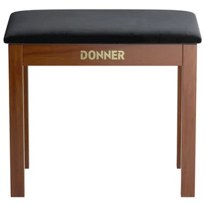 Donner - Do-PianoBench-DKB-10-BR zongoraszék tárolóval, barna