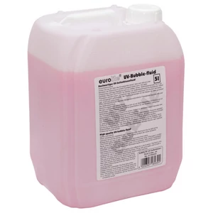 EUROLITE - UV Bubble fluid 5l red