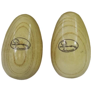 DIMAVERY - Egg shaker wood 2db