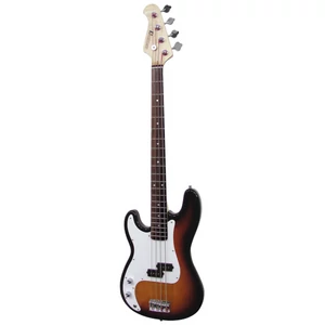 Dimavery - PB-320 E-Bass LH balkezes elektromos basszusgitár sunburst, szemből Dimavery - PB-320 E-Bass LH balkezes elektromos basszusgitár sunburst, szemből