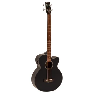 Dimavery - AB-450 akusztikus 4 húros basszusgitár elektronikával fekete, szemből Dimavery - AB-450 akusztikus 4 húros basszusgitár elektronikával fekete, szemből