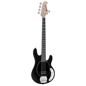 Dimavery - MM-505 E-Bass elektromos basszusgitár fekete, szemből