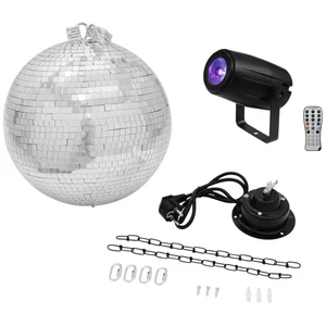 EUROLITE - Mirror Ball 30cm with motor + LED PST-5 QCL Spot bk