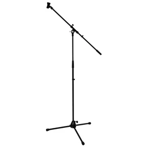 OMNITRONIC - Microphone Tripod with Boom, PRO bk